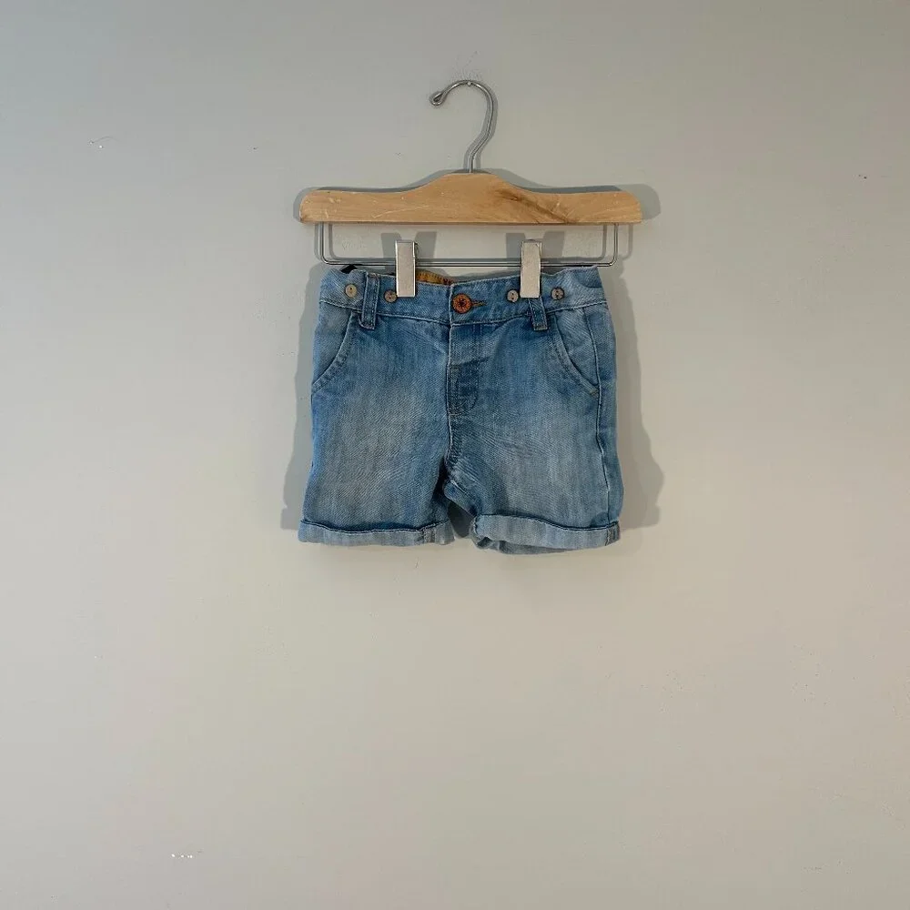 $14 ADD ON zara boys jean shorts 18-24M h&m cotton on kids denim shorts‎